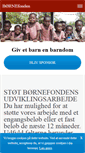 Mobile Screenshot of bornefonden.dk